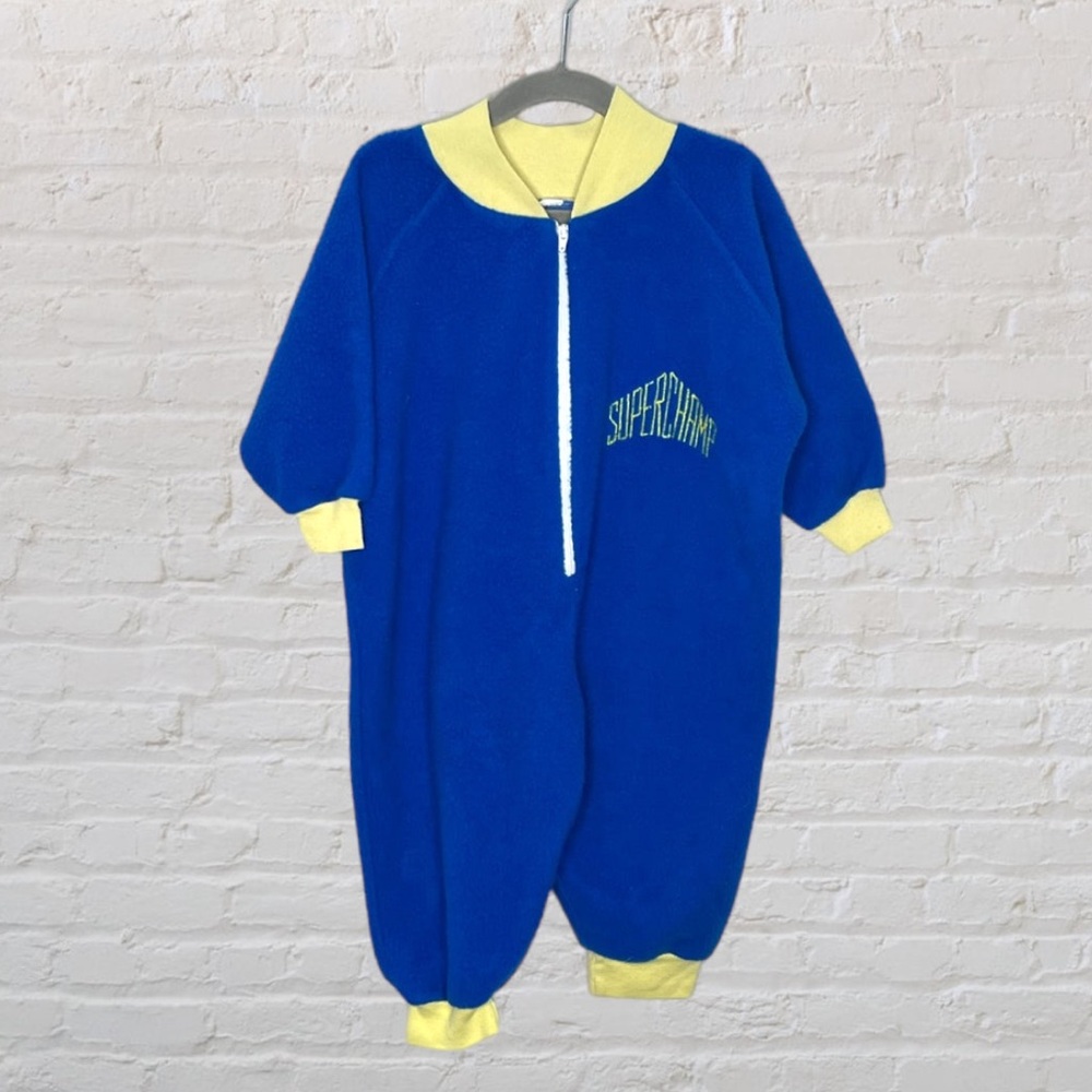 Vintage Fleece 'Superchamp' Bubble Sleeper
